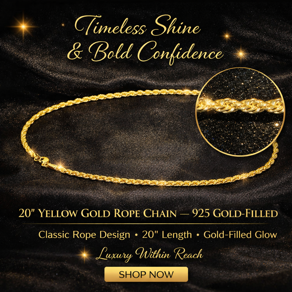 20" Gold Rope Chain