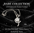 Moissanite Music Note Pendant Necklace